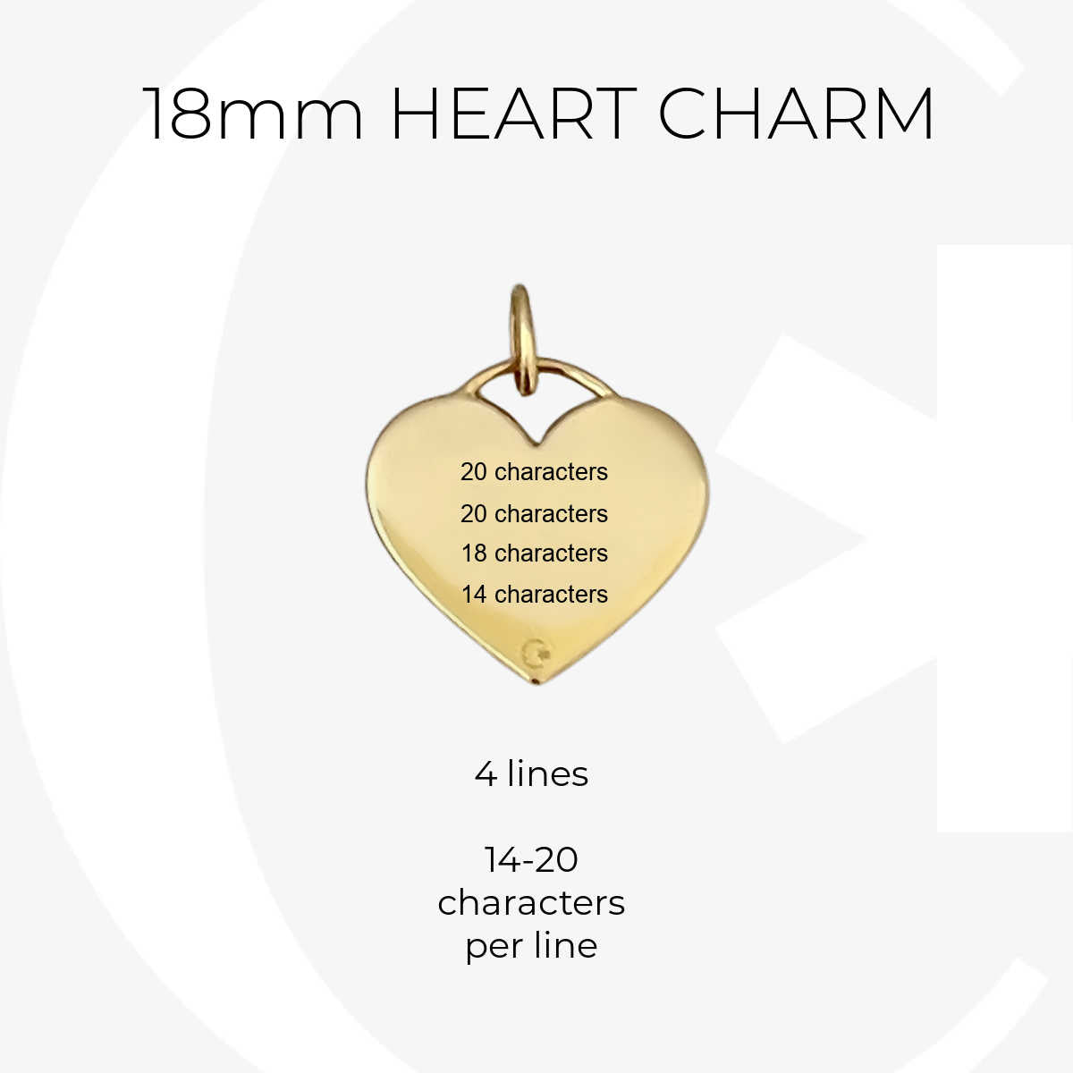Gold Medical Alert Heart Bracelet & Necklace Charm with Red Enamel