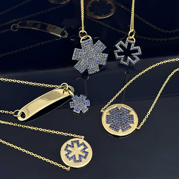 SAPPHIRE MEDICAL ALERT JEWELRY COLLECTION