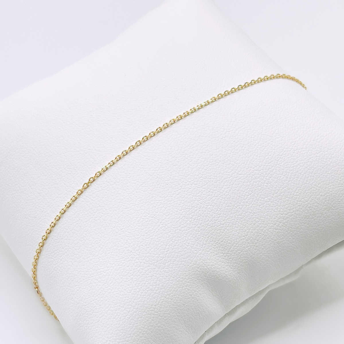 Yellow Gold Cable Chain Bracelet for Medical Alert Charm | Dainty Gold Bracelet | Gold Layered Bracelet