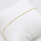 Gold Paperclip Chain Bracelet for Medical Alert Charm | 18k Paper Clip Necklace | Gold Stack Necklace