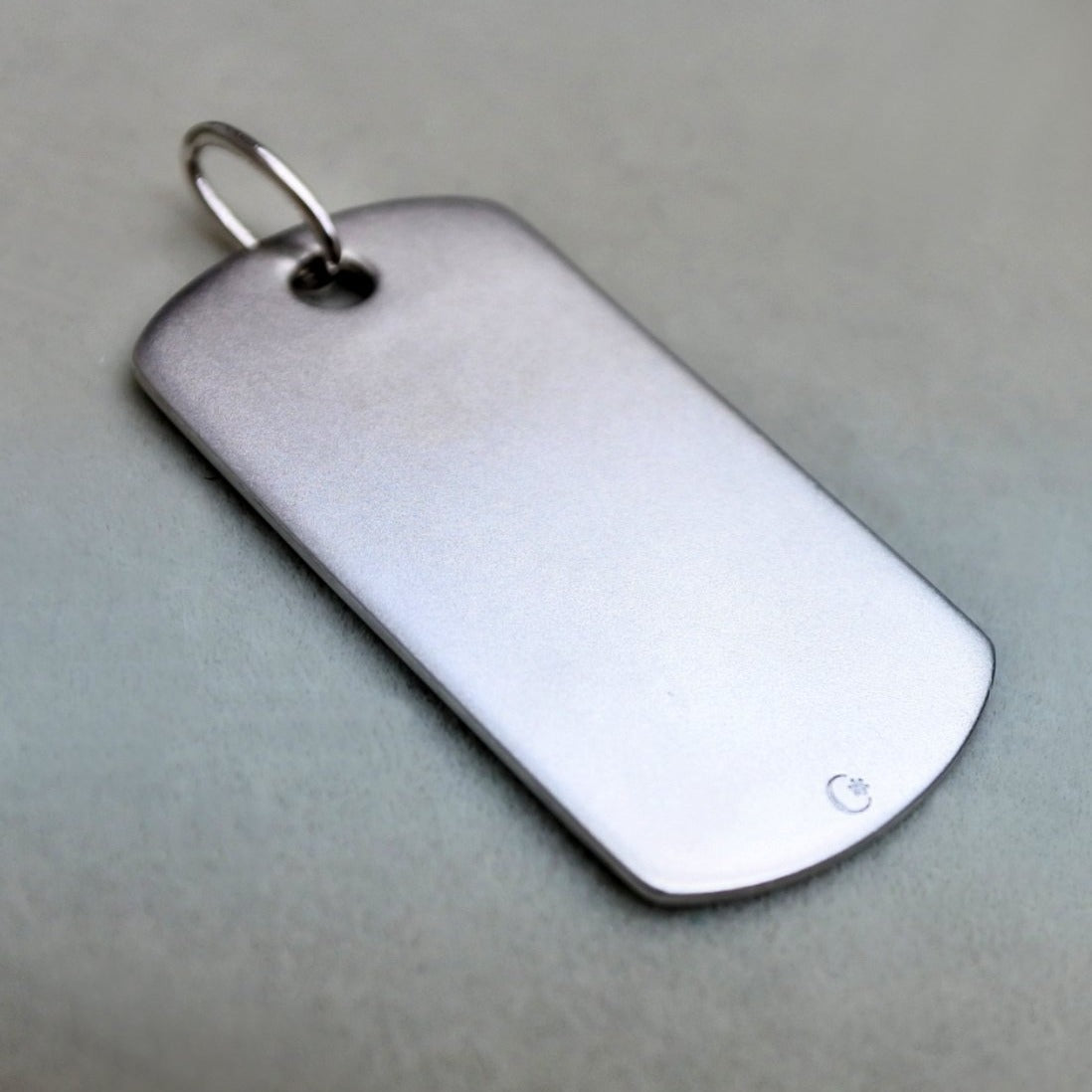 Medical ID Star of Life ID Dog Tag Necklace from Charmed Medical Jewelry - 14K Gold Red Enamel