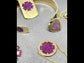 Gold Medical Alert Bracelet Ruby Collection Video | Medical Alert Necklaces, Bracelets & Jewelry for Women | Diabetic Bracelets | Charmed Medical Jewelry